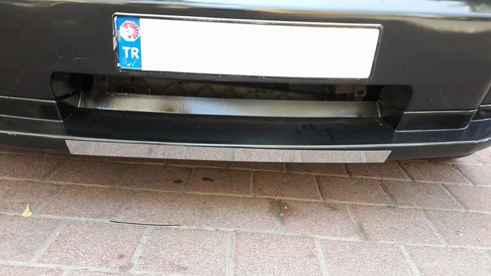 Front bumper chrome protector (stainless steel) for Dodge Nitro 2006-2011 - image 4