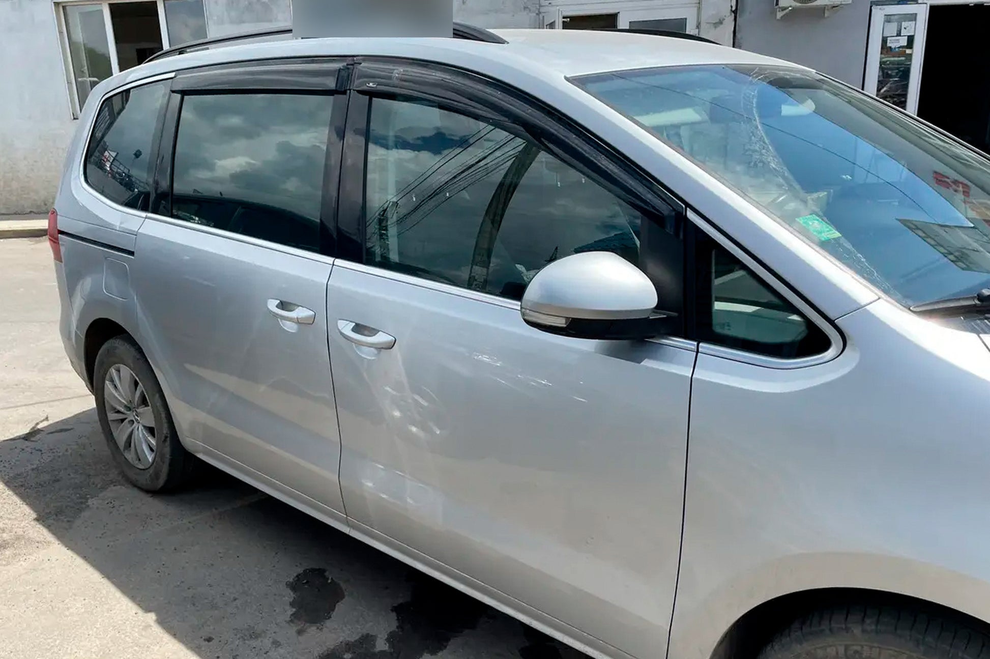 Window Deflectors (4 pcs, HIC) for Volkswagen Sharan 2010-2023 - image 1
