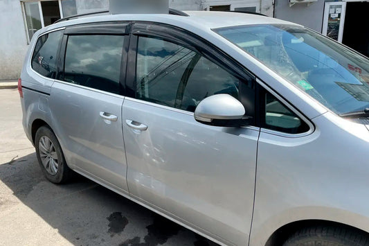 Window Deflectors (4 pcs, HIC) for Volkswagen Sharan 2010-2023 - image 1