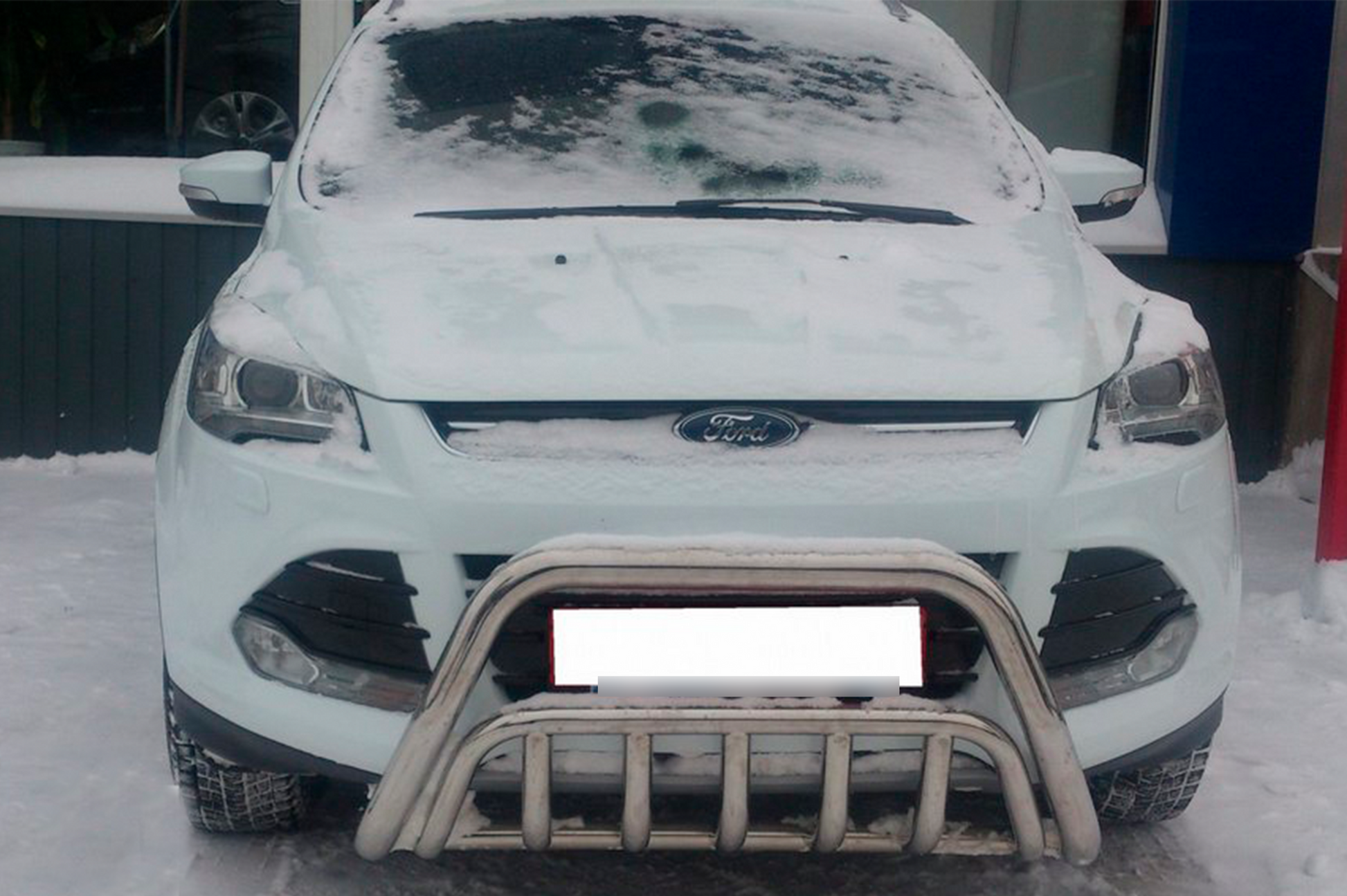 Bull Bar WT002 (Stainless Steel) for Ford Kuga/Escape 2013-2019 - image 3