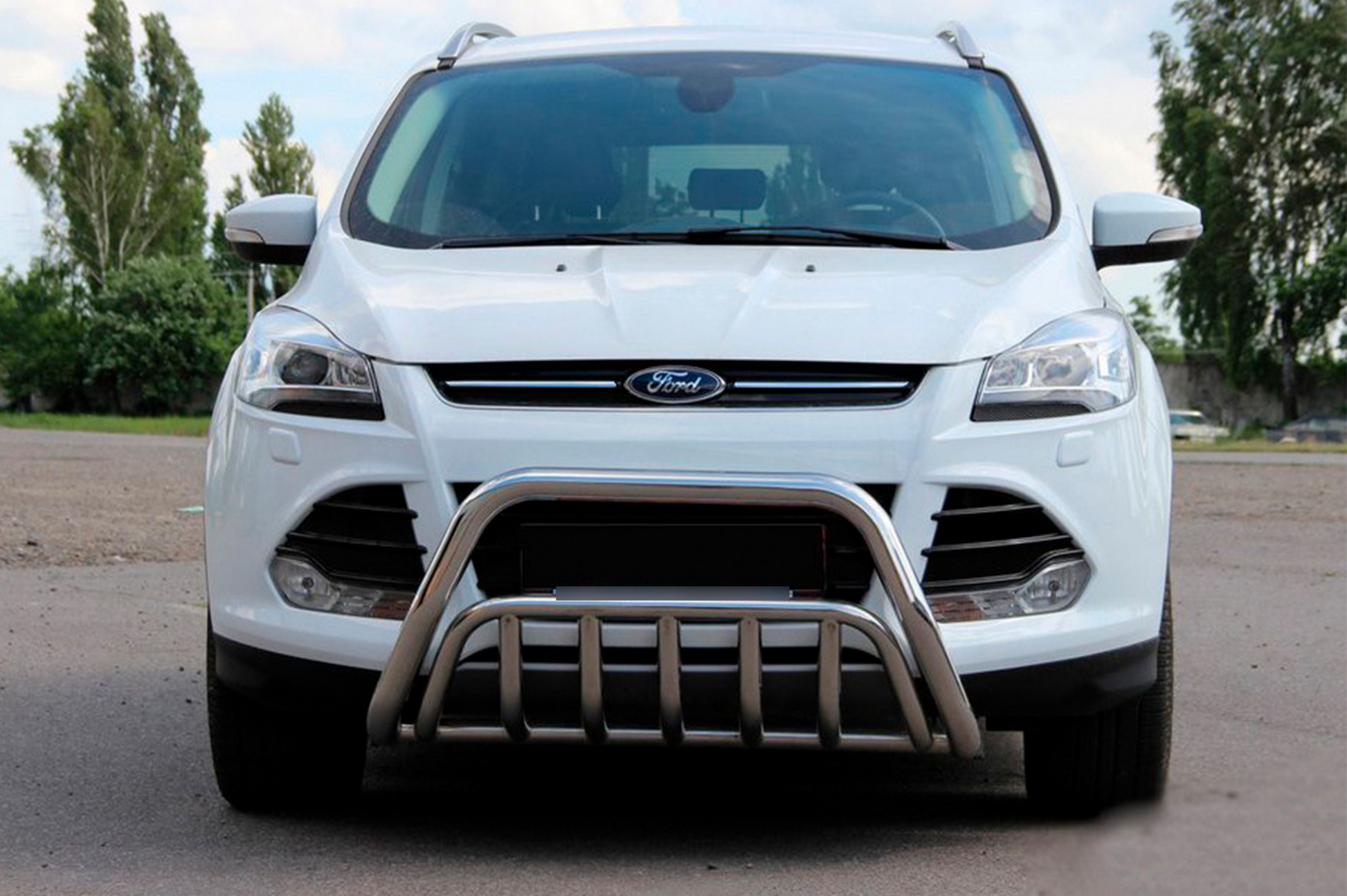Bull Bar WT002 (Stainless Steel) for Ford Kuga/Escape 2013-2019 - image 1