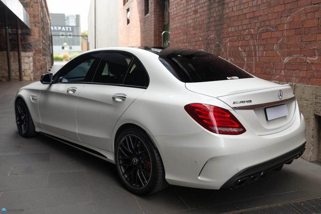 Body kit with full rear bumper (AMG C63-designs 2014-2018) for Mercedes C-class W205 2014-2021 - Reelken Auto