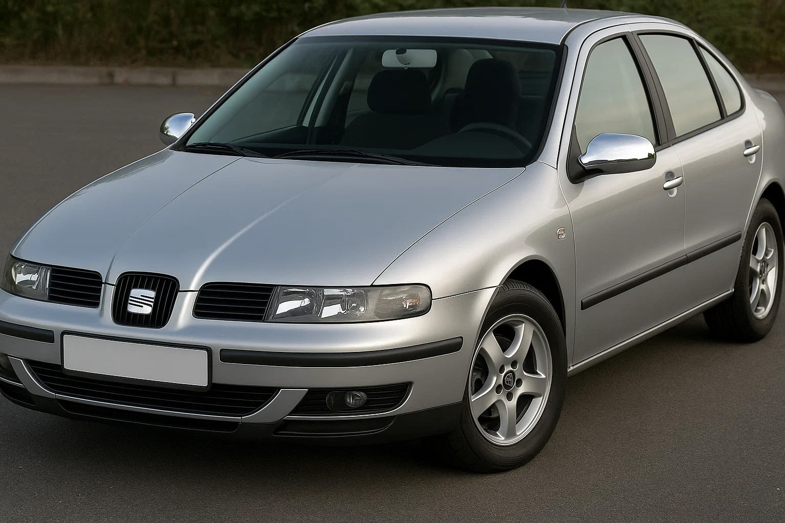 Mirror Covers (2 pcs, plastic) for Seat Toledo 2000-2005 - image 1