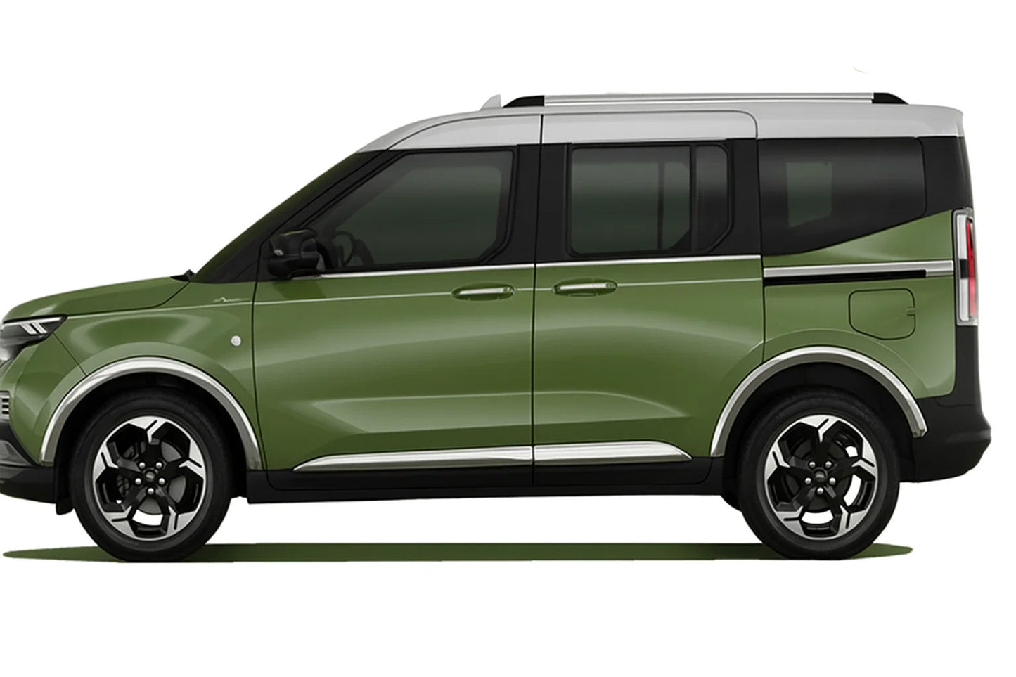 Door Mouldings OmsaLine (4 pcs, Stainless Steel) for Ford Courier 2023- - image 2