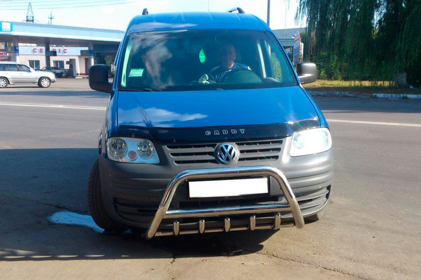 Bull Bar WT003 (Stainless Steel) for Volkswagen Caddy 2004-2010 - image 6