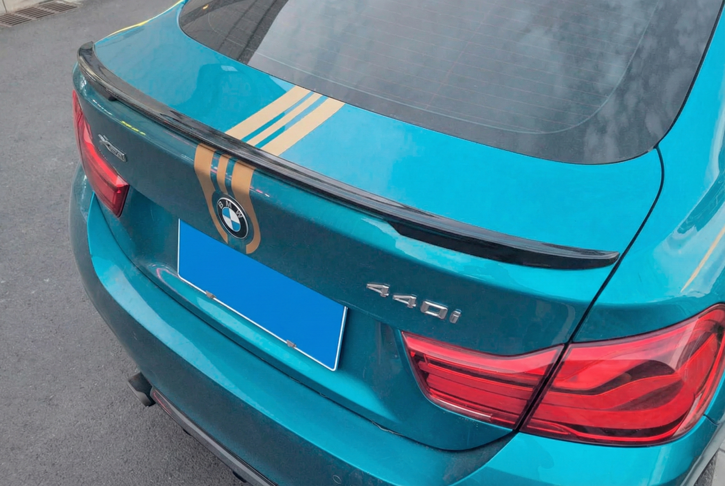 P-Style Spoiler (for F36, Gloss Black) for BMW 4 Series F32/F33/F36 2012-2020 - image 1