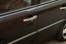 Chrome Door Handle Covers (4 pcs, Stainless Steel) for Mercedes C-class W202 1993-2001 - image 1