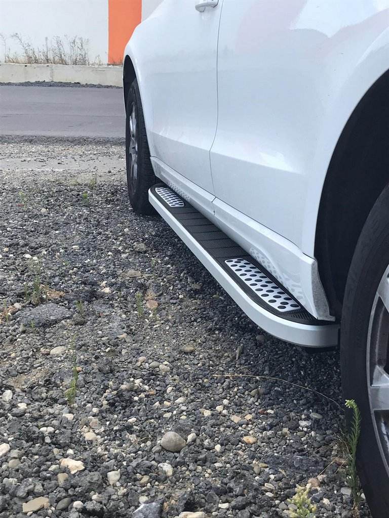 Lateral platforms Tayga V2 (2 pieces, aluminum) for Mercedes GL class X164 - Reelken Auto