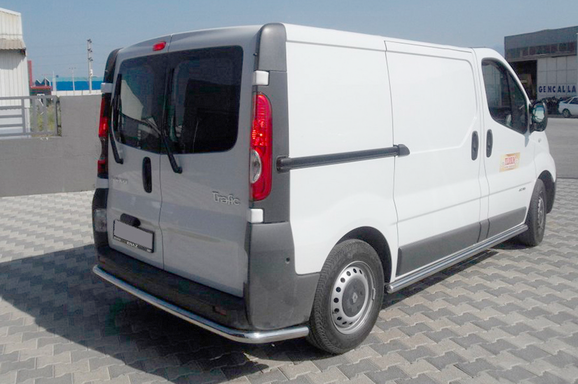 Rear Guard AK005 (Stainless Steel) for Opel Vivaro 2001-2015 - image 1