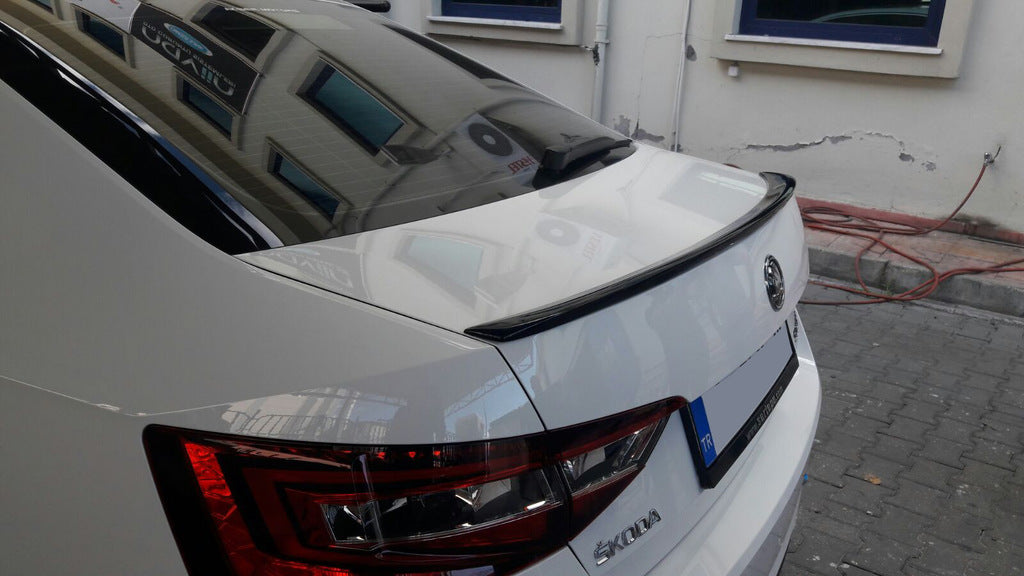 Spoiler (primed for painting) for Skoda Superb 2015-2024 - image 1