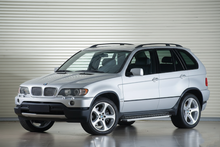 Side Steps Tayga Grey (2 pcs, aluminum) for BMW X5 E-53 1999-2006 - image 1