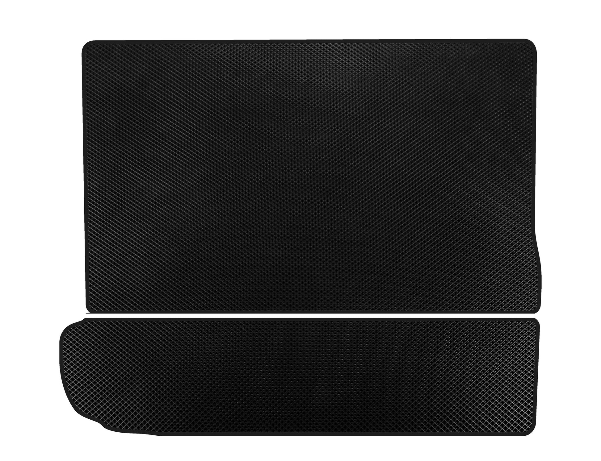 EVA Trunk Mat (3rd Row Folded, Black) for Citroen C-4 Picasso 2013-2022 - image 1