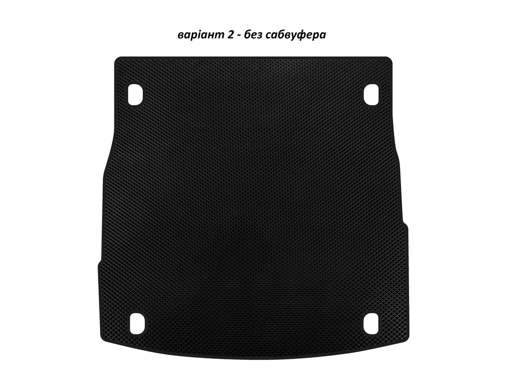 EVA V-2 trunk mat (without subwoofer, Black) for Alfa Romeo Stelvio - image 1