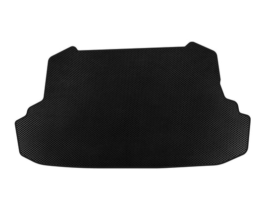 EVA trunk mat (with cutout for gas tank, SD, Black) for BYD F3 2013-2015 - image 1