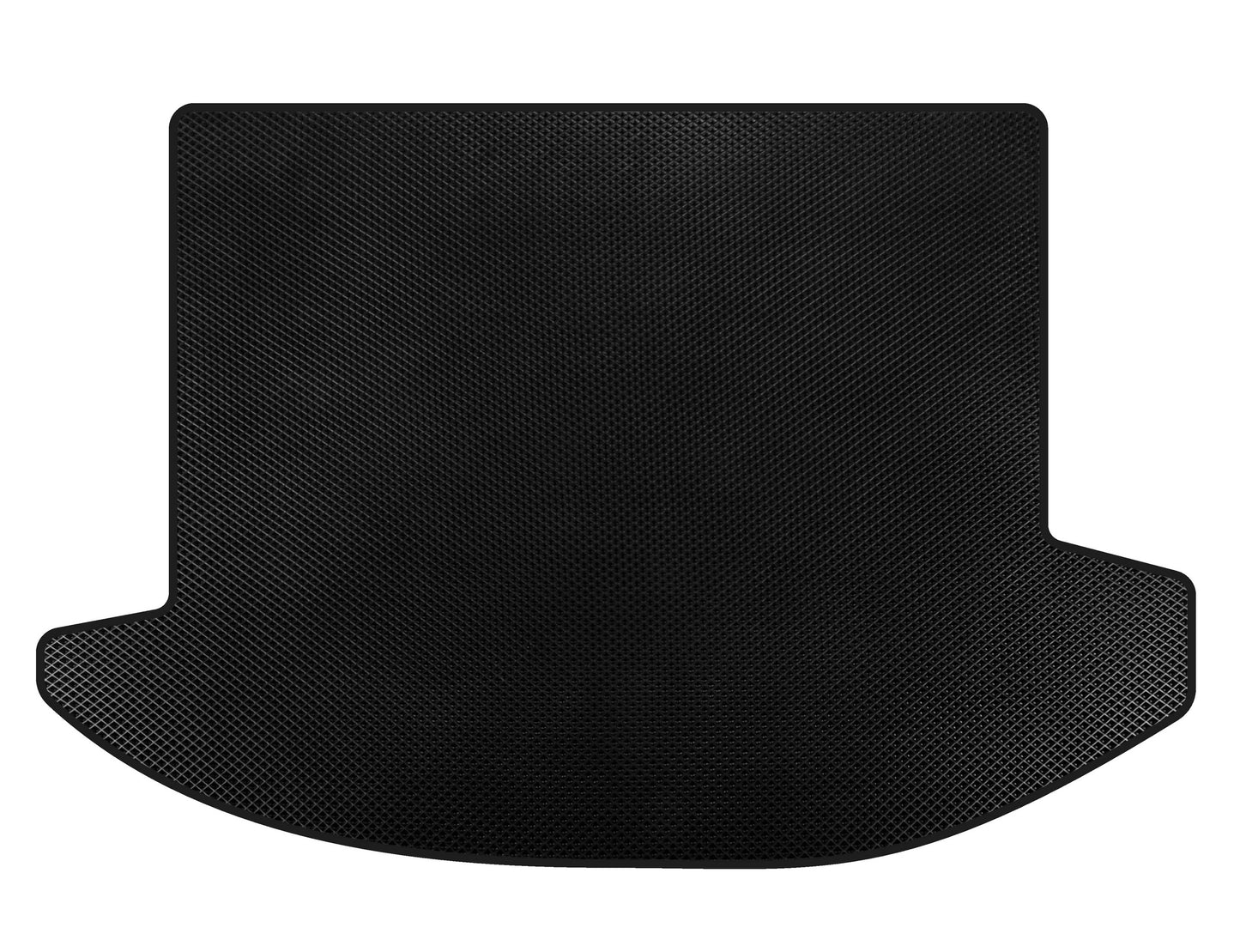 EVA Trunk Mat (2006-2012, 2 Rows, 7-Seater, Black) for Kia Carens 1999-2012 - image 1