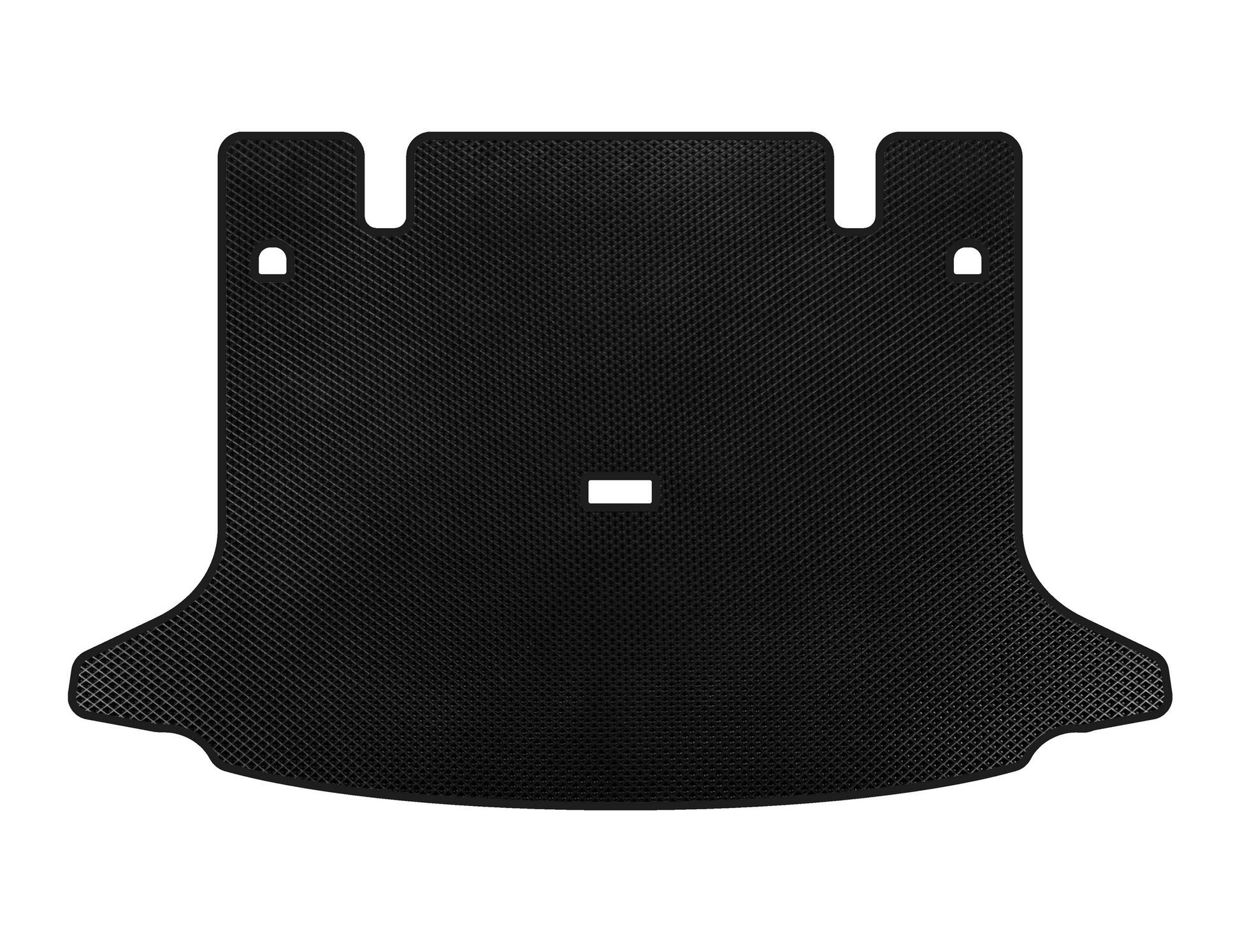 Trunk mat (SW, 7-seater, Black) for Dacia Logan I 2005-2008 - image 1