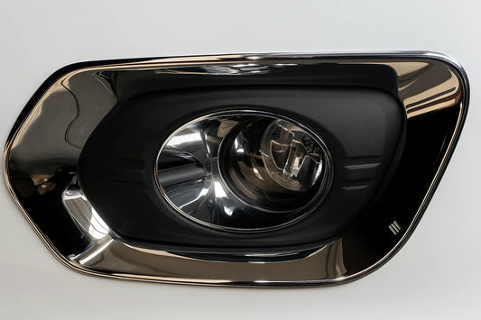 Chrome Fog Light Covers Libao 2012+ (2 pcs, plastic) for GreatWall Haval H6 2011- - image 1