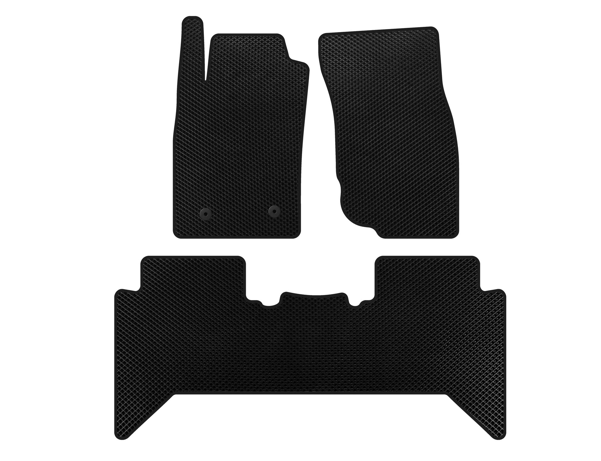 EVA Floor Mats V2 (black) for Toyota Hilux 2006-2015 - image 1