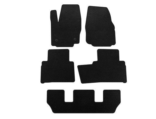 EVA Floor Mats (3 Rows, Black) for Ford Galaxy 2007-2015 - image 1