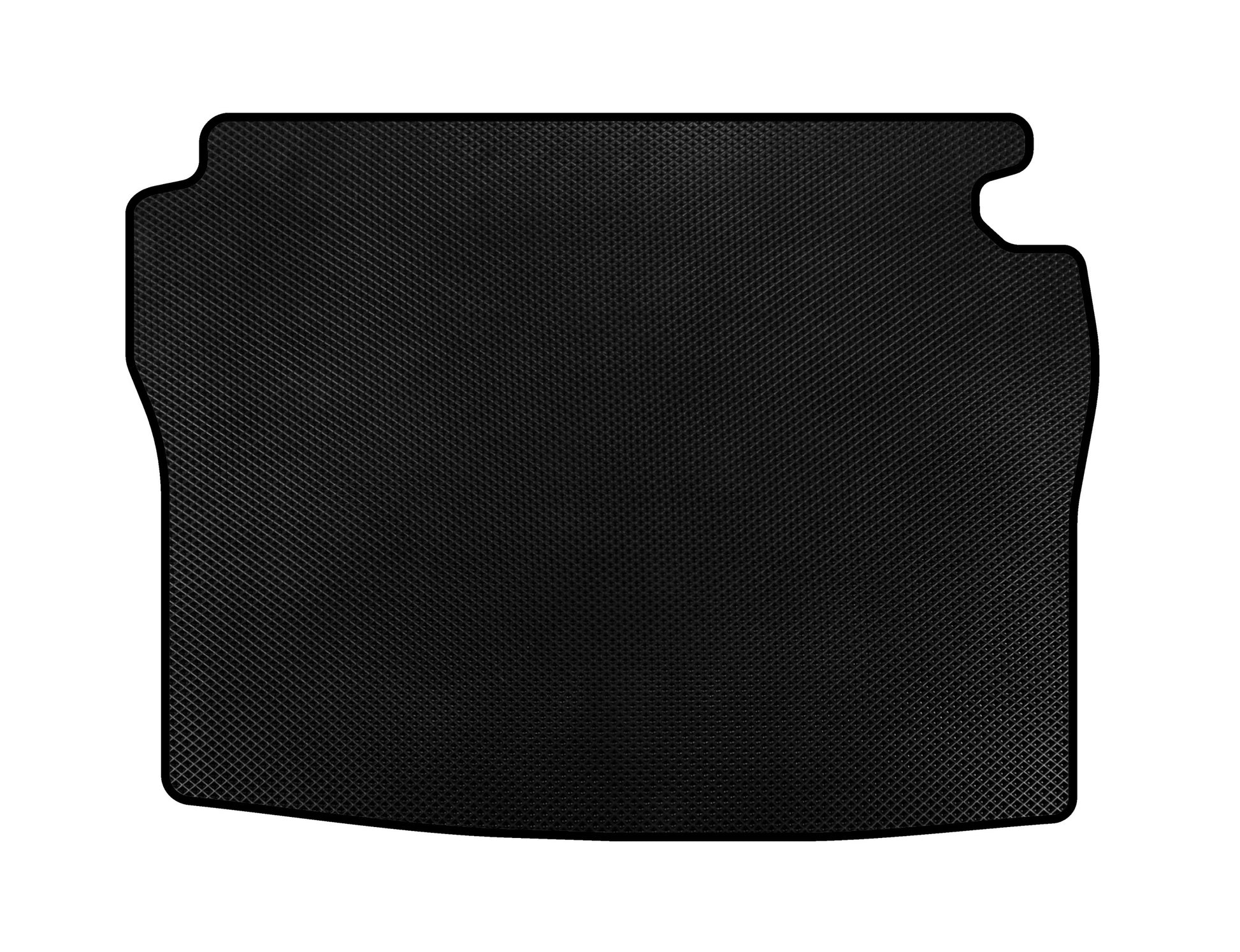 EVA Trunk Mat (SD, Short Base, Black) for Mercedes S-сlass W126 1979-1991 - image 1