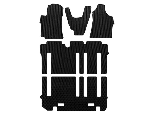EVA Floor Mats (Full Set, Black) for Hyundai H300, H1, Starex 2008-2020 - image 1