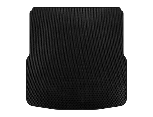 Trunk mat (double floor, SW, Black) for Skoda Superb 2009-2015 - image 1