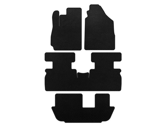 EVA mats (3 rows, Black) for Jetour X70 - image 1