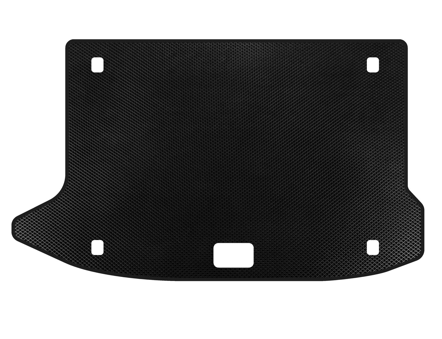 Mat in the trunk EVA (Electro, Black) for Hyundai Kona 2017-2023 - image 1