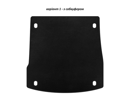 EVA V-1 trunk mat (with subwoofer, Black) for Alfa Romeo Stelvio - image 1
