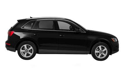 Window Deflectors with Chrome Trim Niken Luxury (4 pcs) for Audi Q5 2008-2017 - image 3