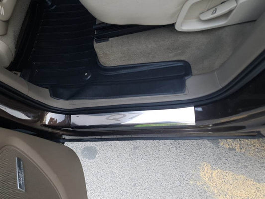 The door sill panels (4 PCs, Carmos) for Audi Q7 2005-2015 - Reelken Auto