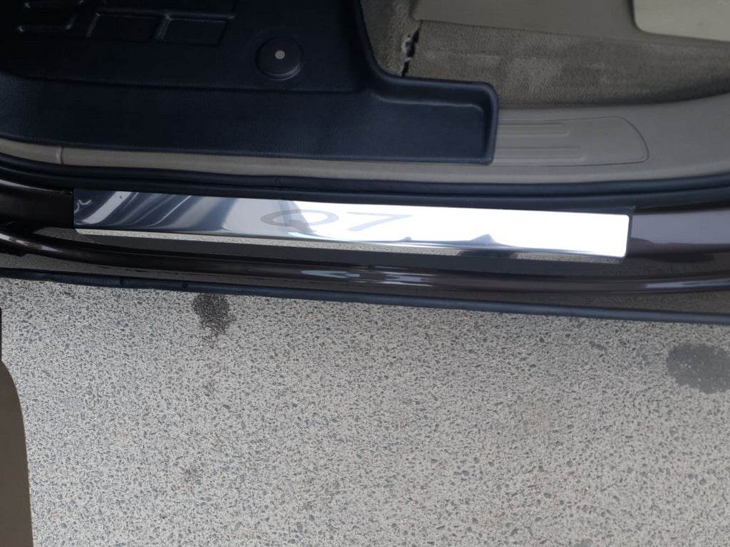 The door sill panels (4 PCs, Carmos) for Audi Q7 2005-2015 - Reelken Auto