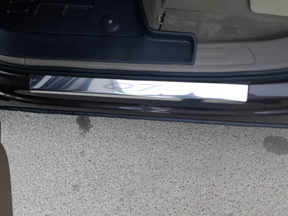 The door sill panels (4 PCs, Carmos) for Audi Q7 2005-2015 - Reelken Auto
