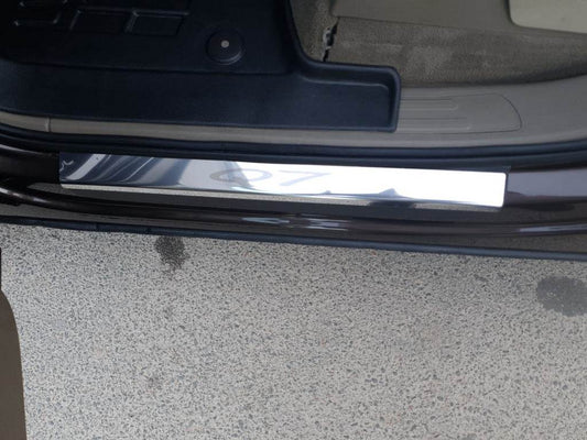 The door sill panels (4 PCs, Carmos) for Audi Q7 2005-2015 - Reelken Auto
