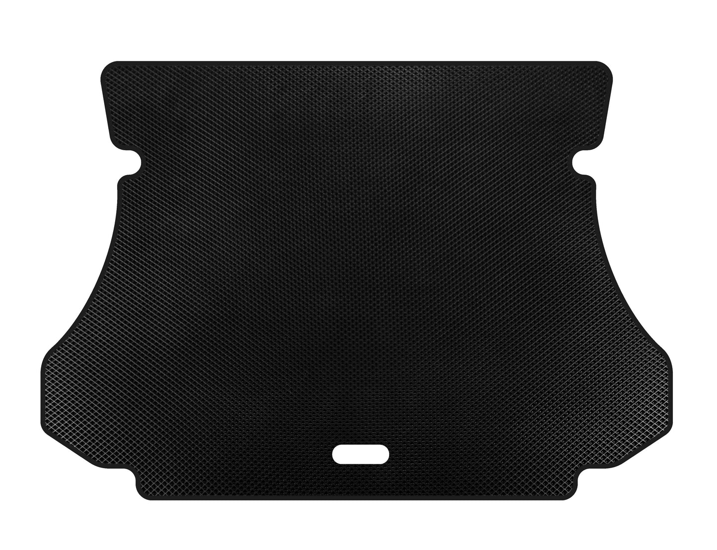 Trunk mat (Black) for Hyundai Santa Fe 1 2000-2006 - image 1