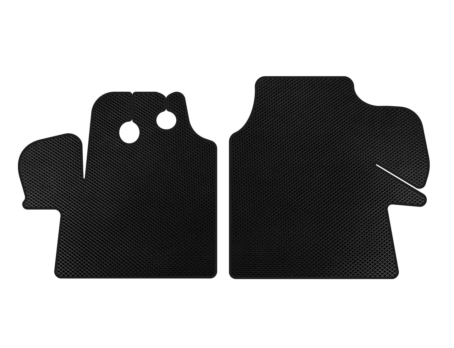 EVA floor mats (2002-2006, Black) for Fiat Ducato 1995-2006 - image 1