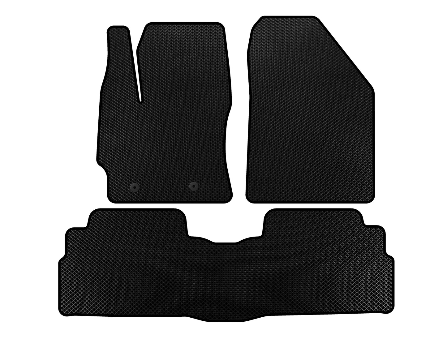 EVA Floor Mats (2 Rows, 7-Seater, Black) for Toyota Verso 2009- - image 1
