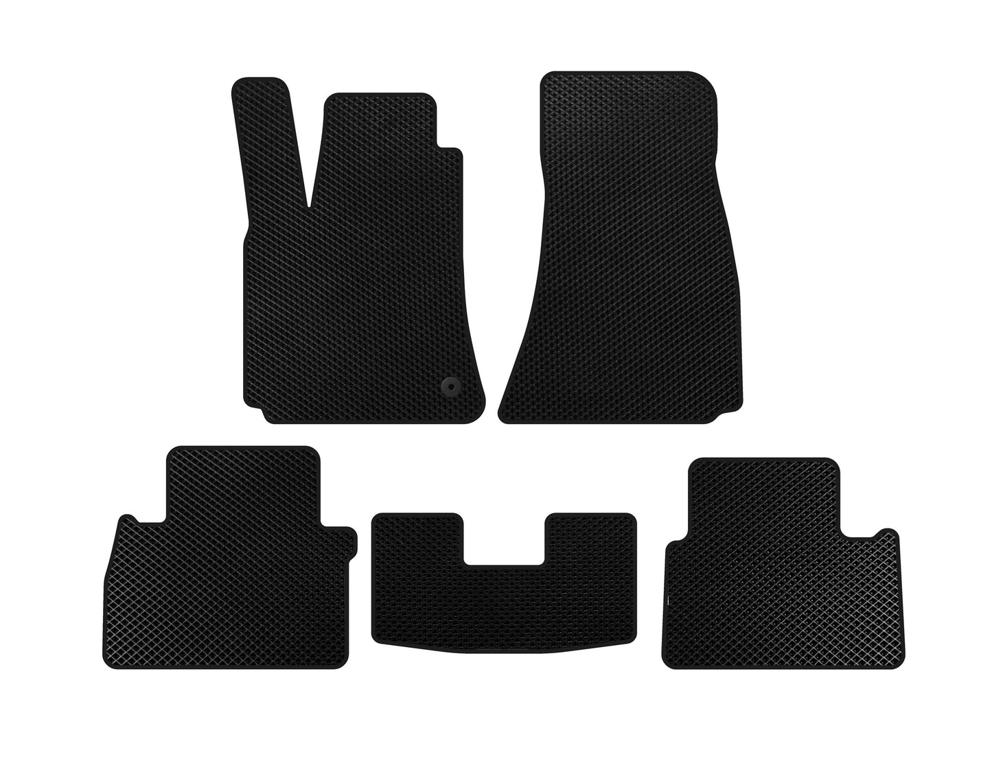 EVA Floor Mats (SD, Black) for Chrysler C300 2004-2011 - image 1