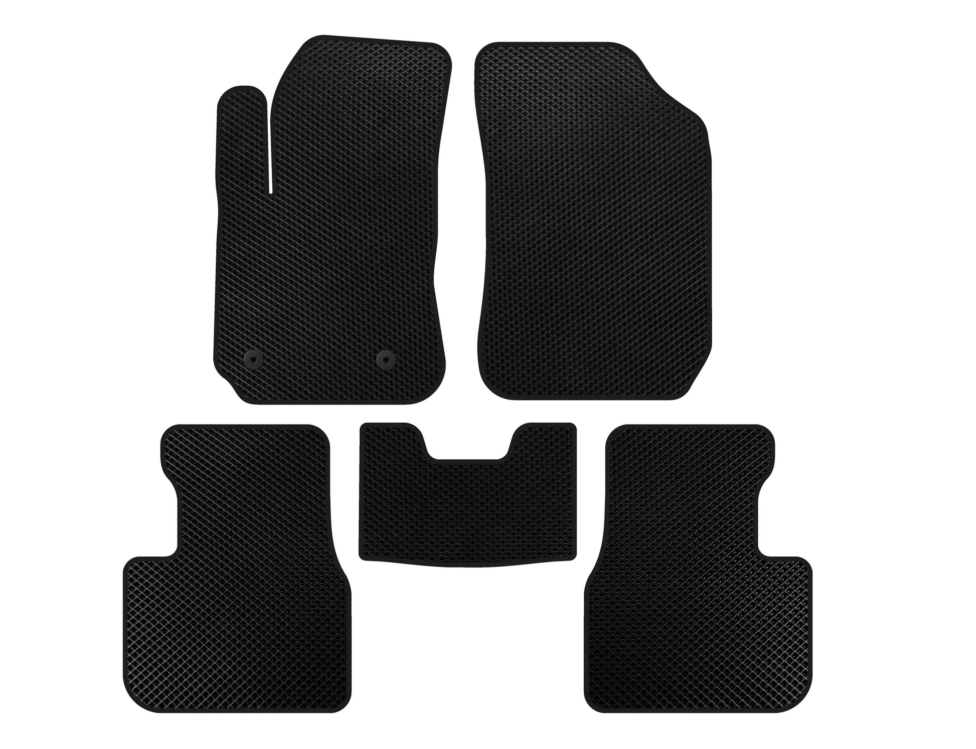 EVA Floor Mats (Black) for Citroen Cactus 2014-2020 - image 1