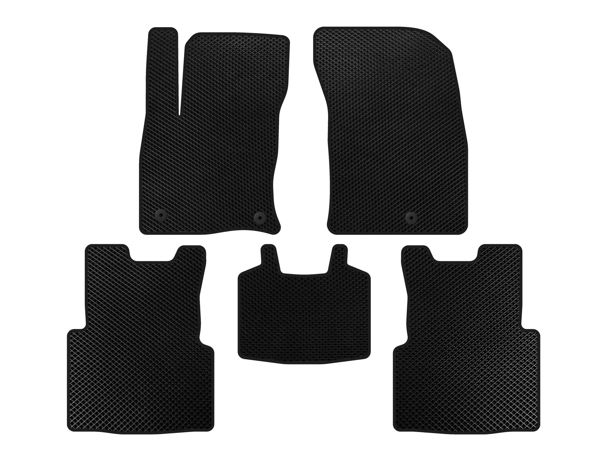 EVA Floor Mats (For Escape, Black) for Ford Kuga/Escape 2019- - image 1