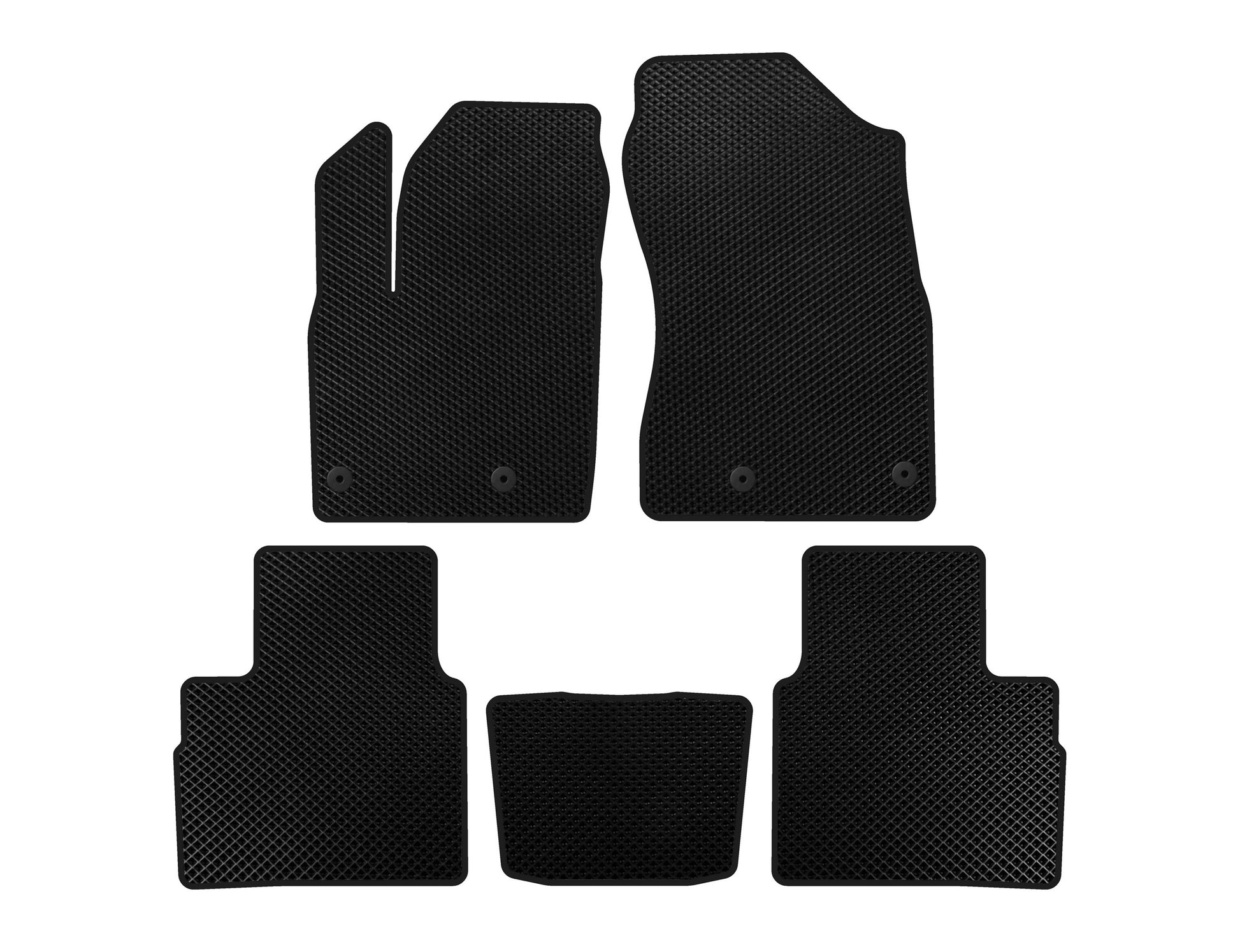 EVA Floor Mats (5-Seater, Black) for Nissan X-trail T33/Rogue 2022- - image 1