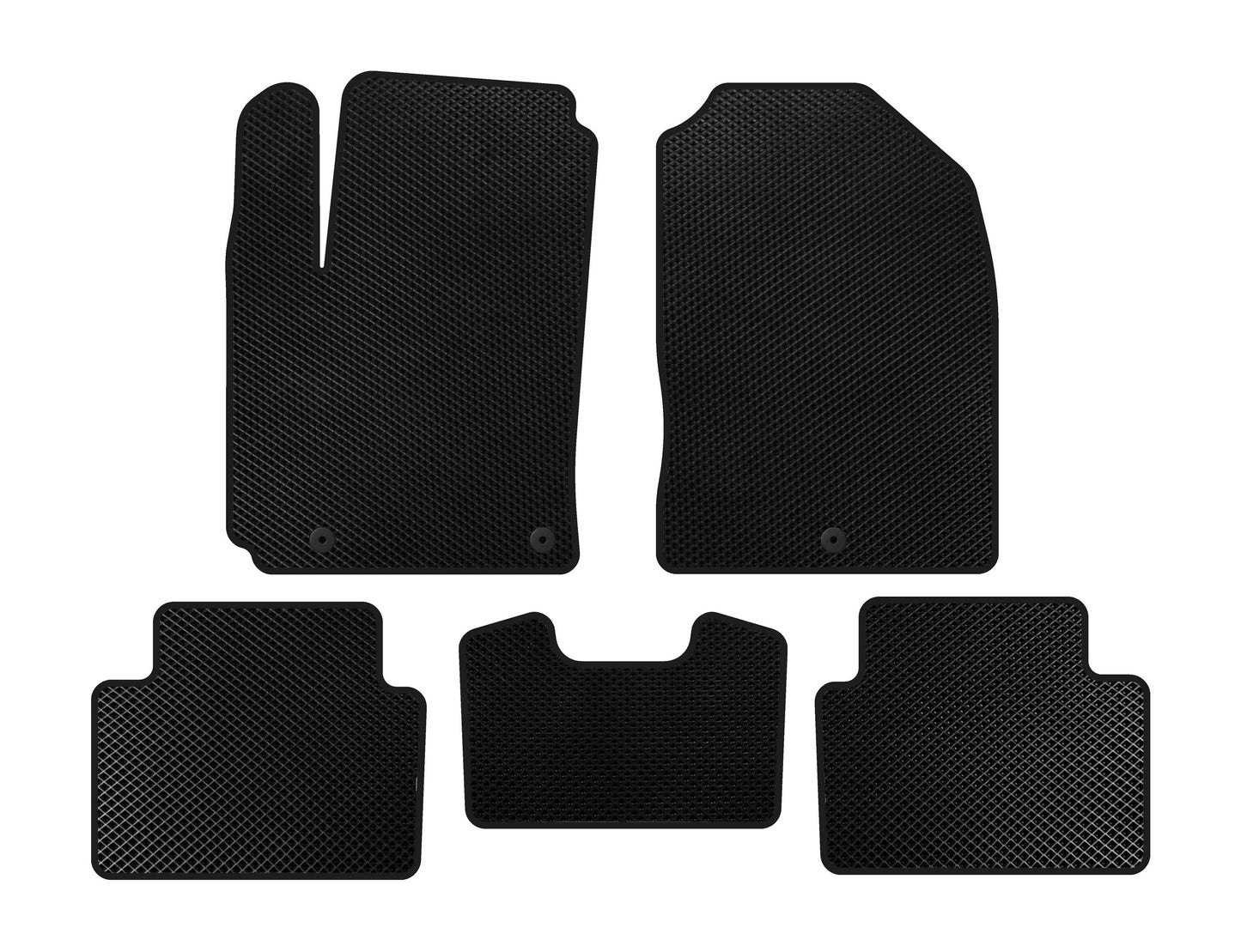 EVA Floor Mats (Petrol, Black) for Hyundai Kona 2017-2023 - image 4