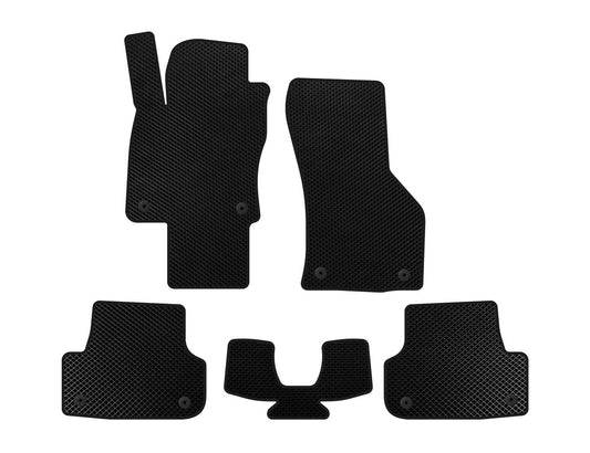 EVA floor mats (for E-tron, Sportback, Black) for Audi A3 2012-2020 - image 1