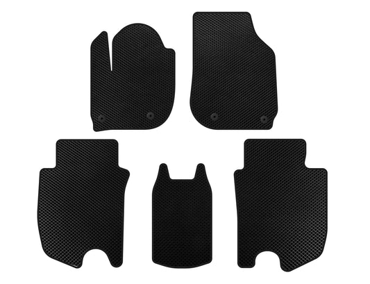 EVA Floor Mats (HB, Hybrid, Black) for Honda FIT/Jazz 2014- - image 1