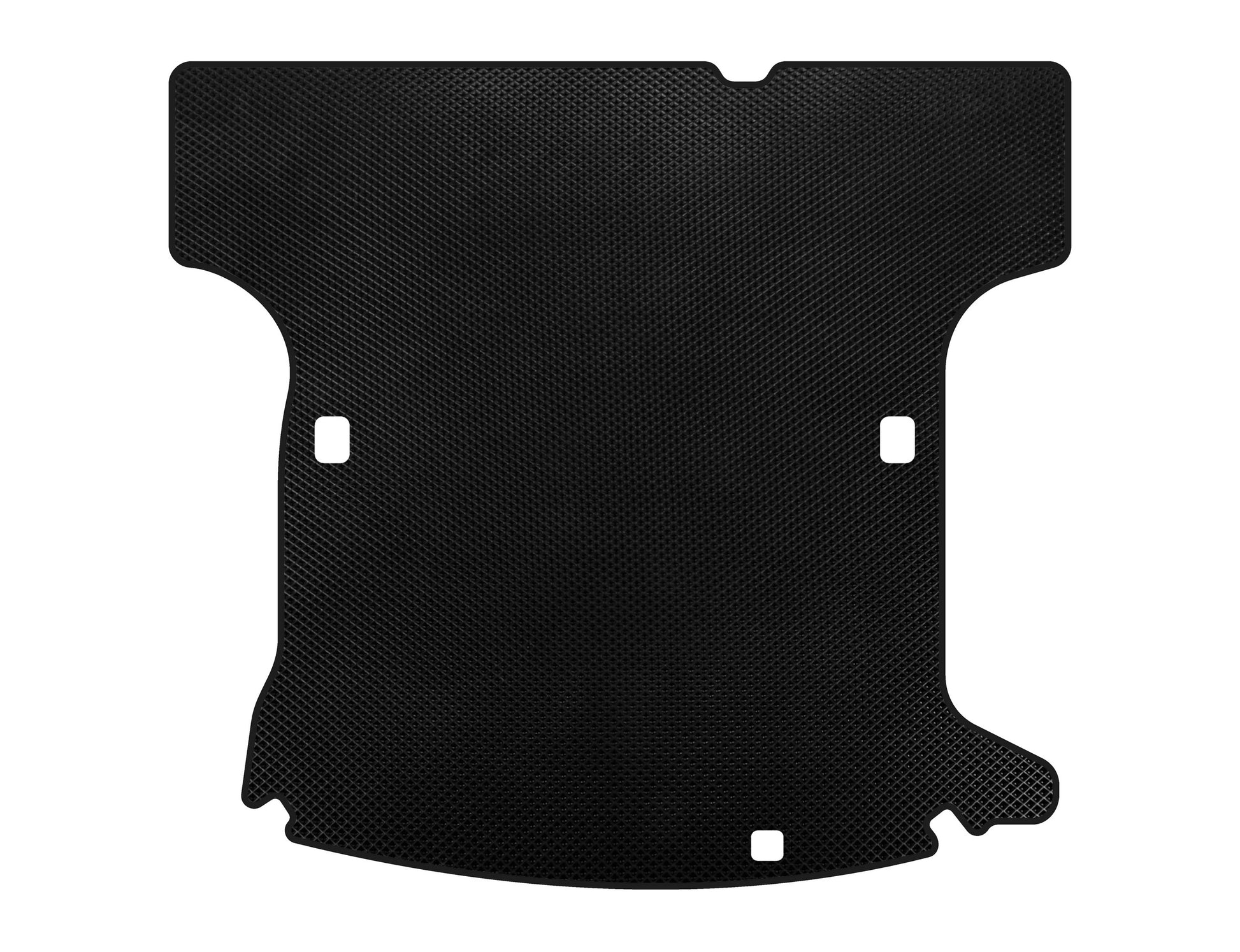 Trunk Mat (2005-2009, SW, 5-Seater, Black) for Renault Logan I 2005-2008 - image 1