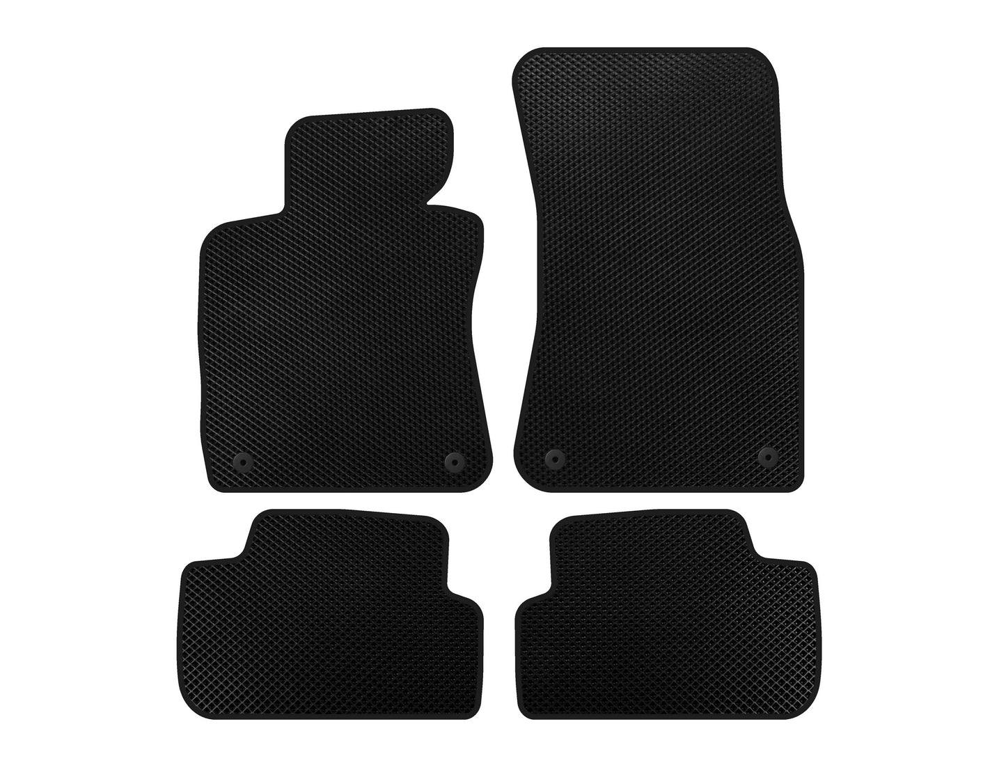 EVA Floor Mats (Black) for BMW 6 Series E63/E64 2003-2010 - image 1