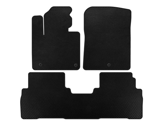EVA Floor Mats (7-Seater, Black) for Kia Sorento III UM 2014-2020 - image 1