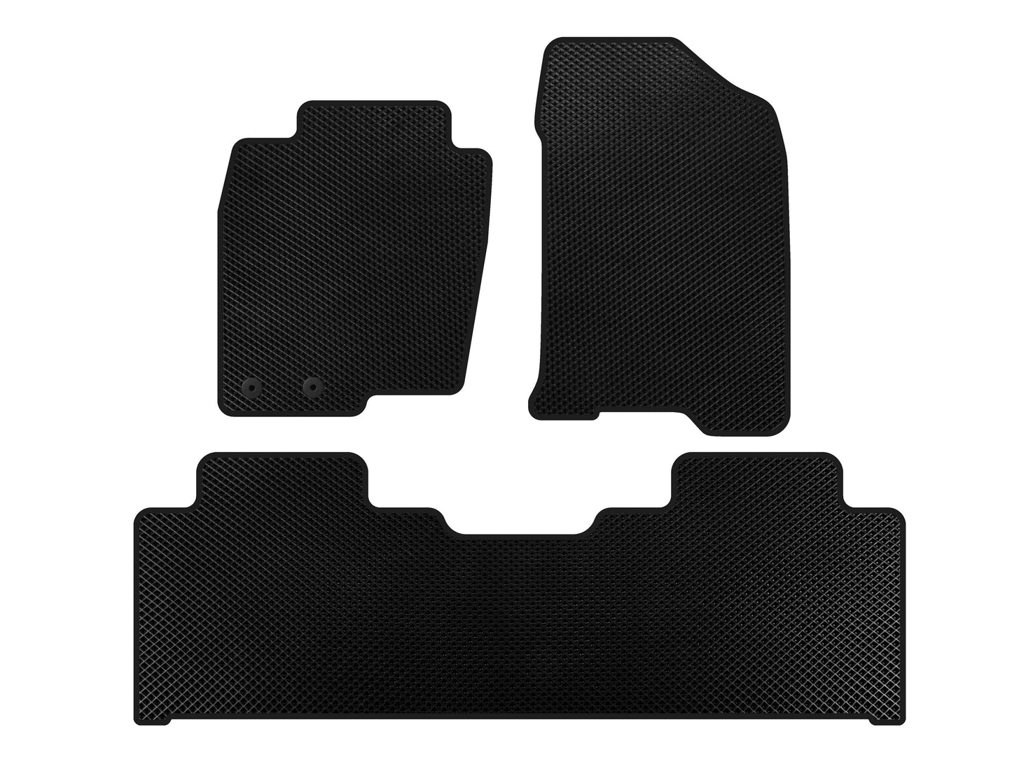 EVA Floor Mats V1 (black) for Nissan Navara/NP300 2016- - image 1