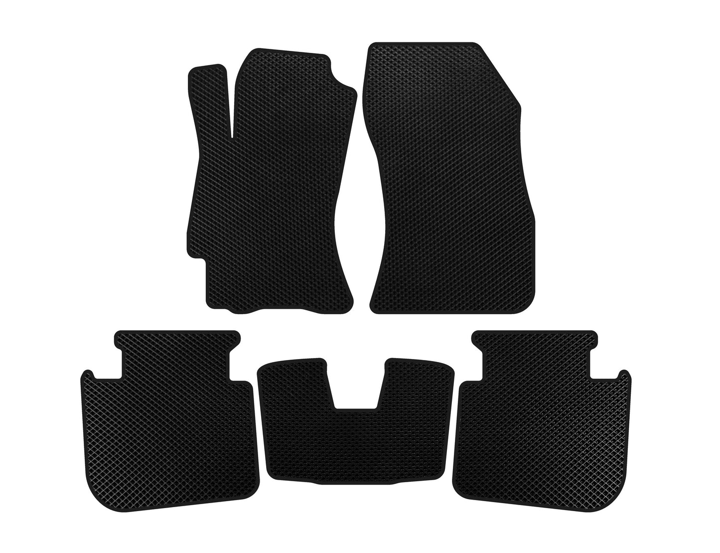 EVA Floor Mats (2009-2013, SD, Black) for Subaru Legacy 2009-2014 - image 1