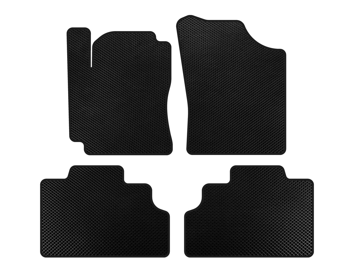 EVA Floor Mats (SD, Black) for Geely CK-2 2008-2016 - image 1